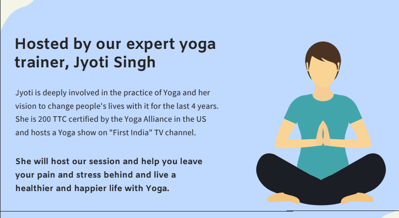 ty 5 screenshot of a landing page for a yoga training program